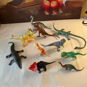 Assorted variety dinosaurs toys collectable figurines